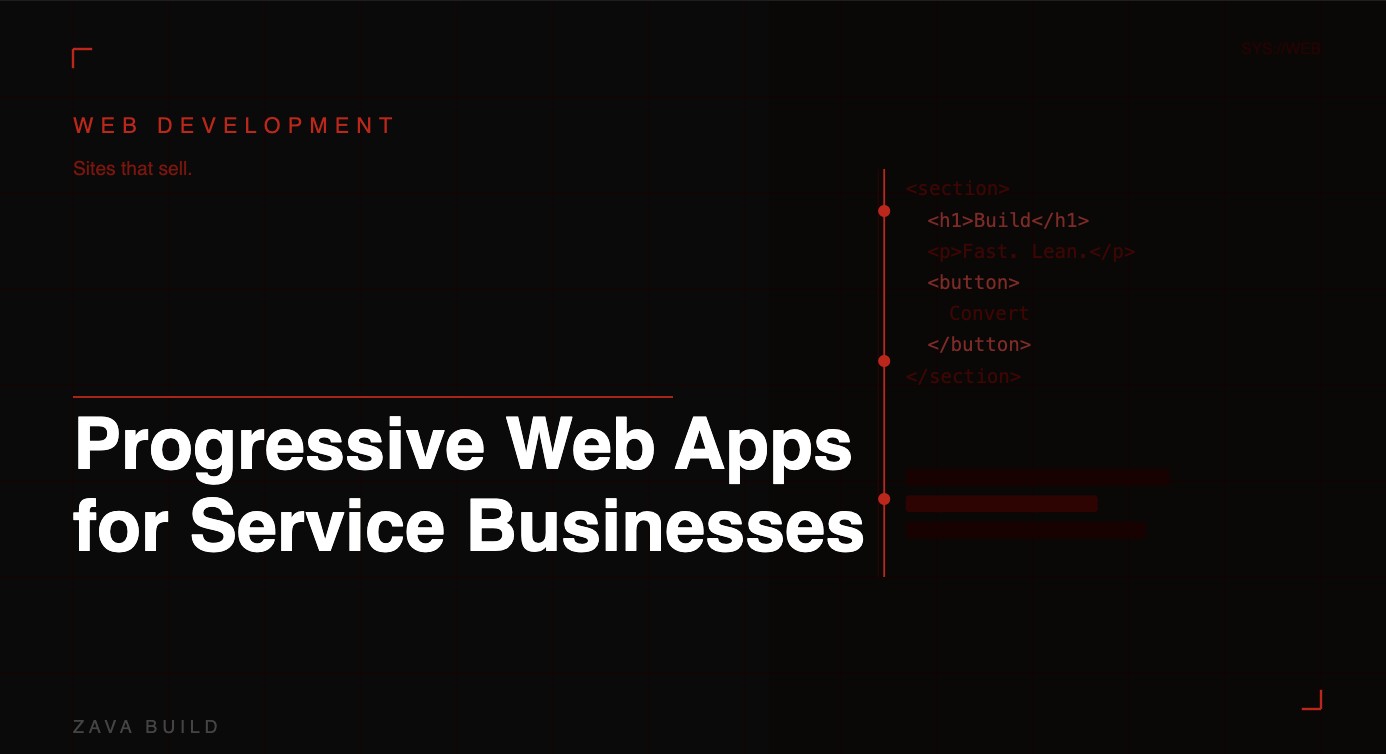 Progressive Web Apps for Service Businesses: Benefits of App-Like Web ...